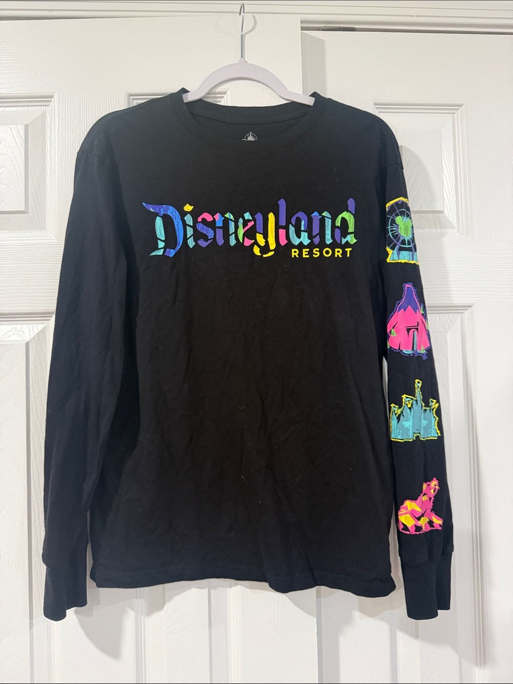 Disneyland Resort Logo neon